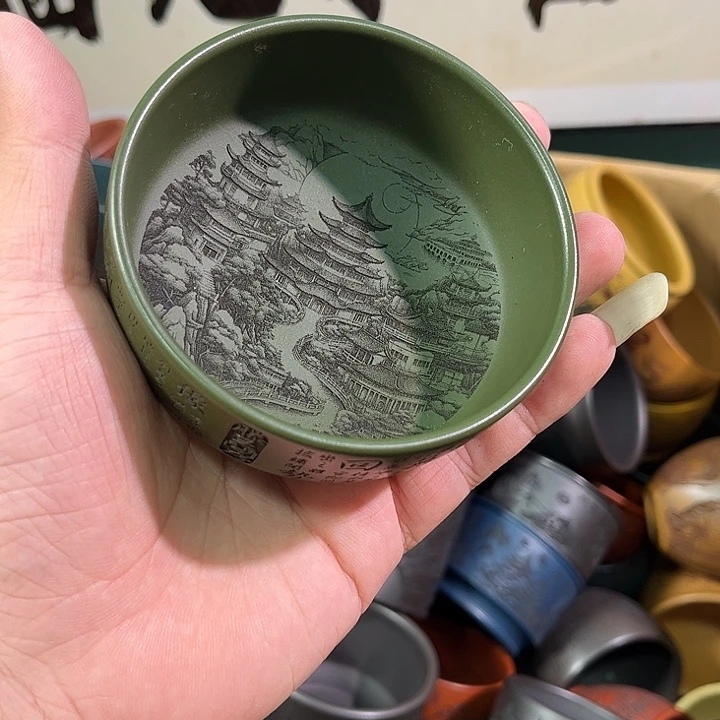 茶杯紫砂全手工紫砂主人杯