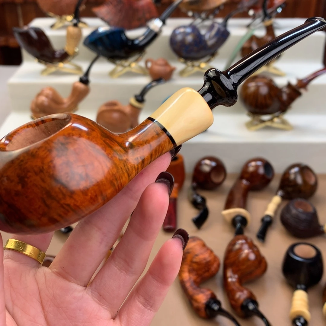 云***李高品质石楠木烟斗