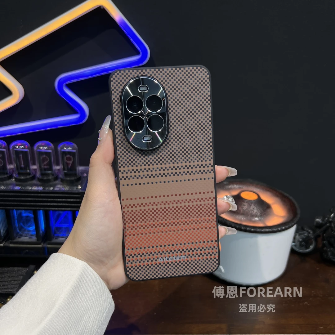 适用于华为nova13pro手机壳nova12保护套12ultra凯夫拉纹新款防摔