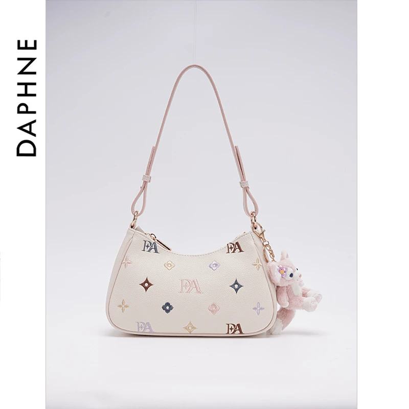 达芙妮Daphne新款高级感轻奢时尚休闲小众腋下包25057