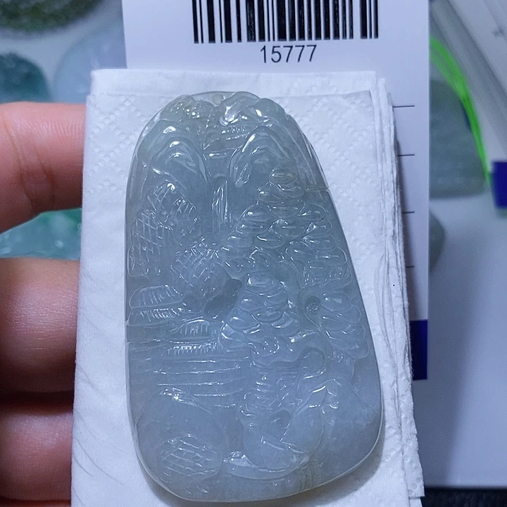 翡翠未镶嵌颈饰天光墟翡翠市场现金代购