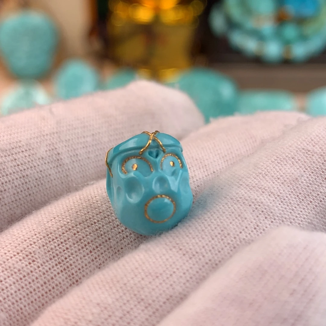 绿松石未镶嵌阿呆