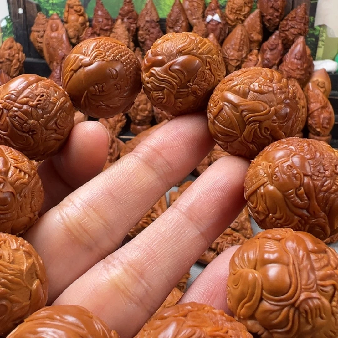 罗***磊橄榄核手串/手链核雕