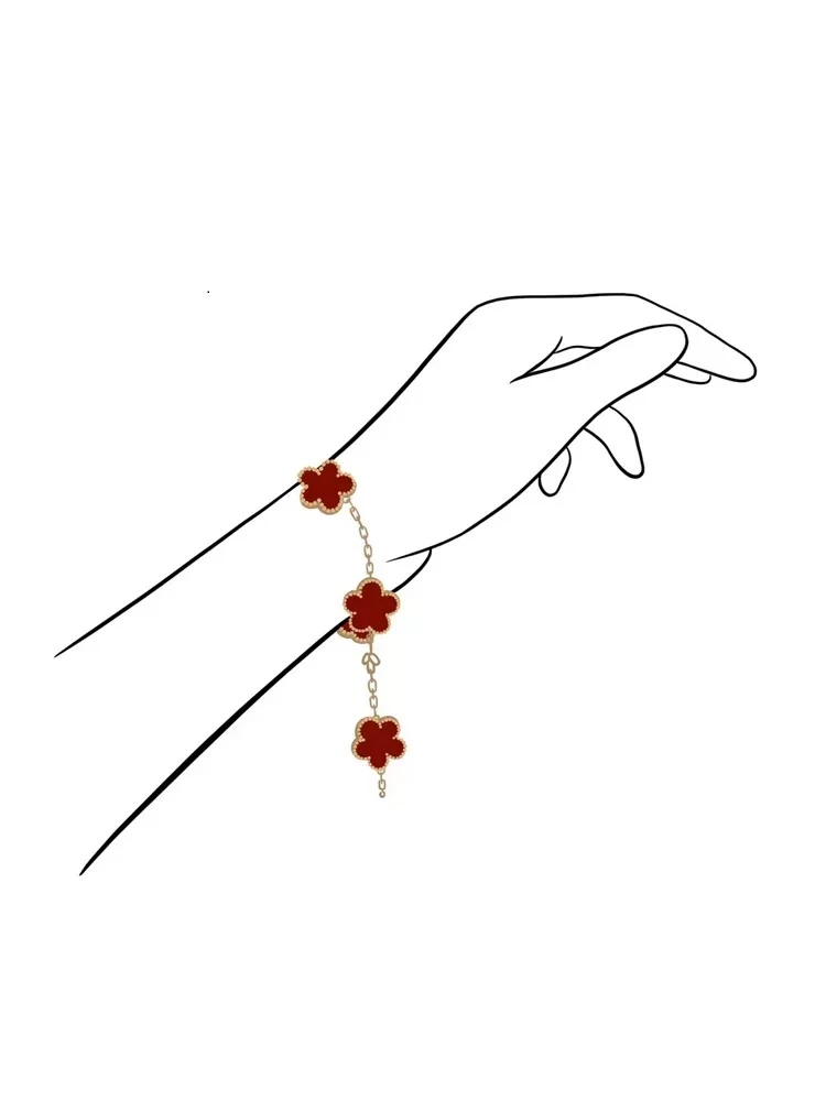 【B】时尚款  臻选百搭伍花手链