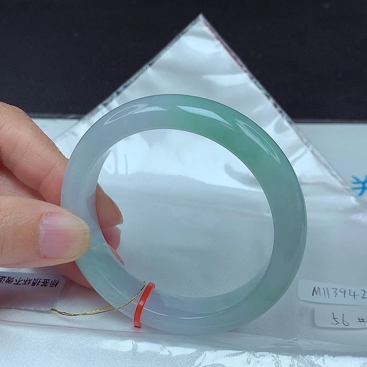 未镶嵌手镯翡翠56圈3942