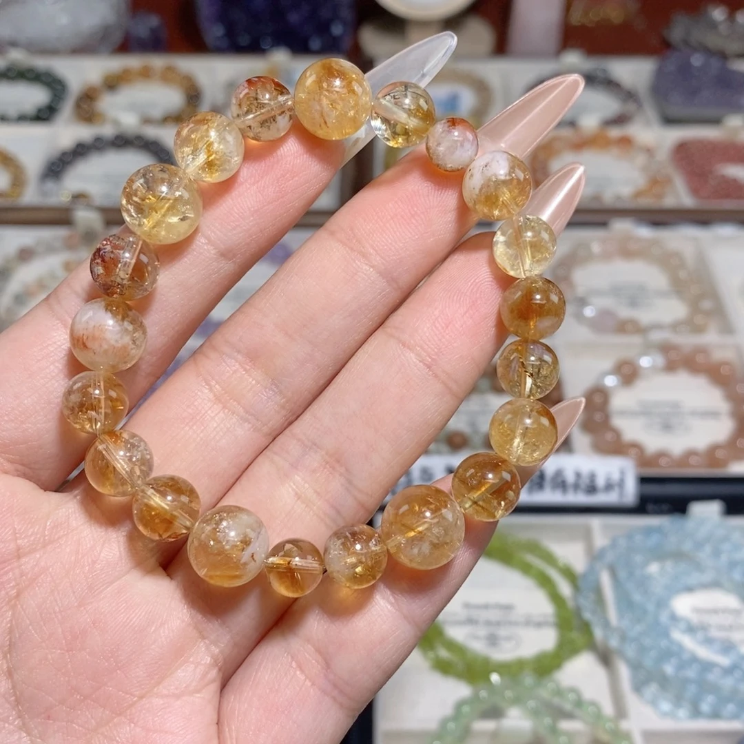 手串未镶嵌水晶黄水