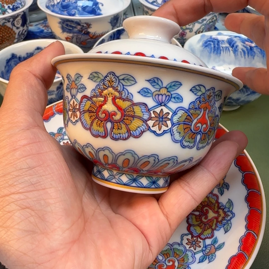 纯手工纯手绘茶具石头73