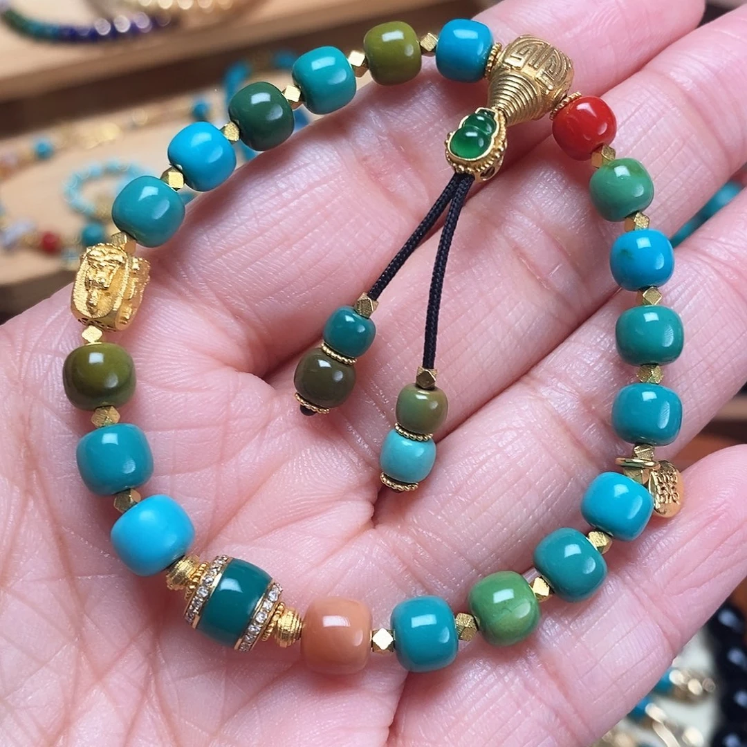 绿松石珠宝奇石未镶嵌