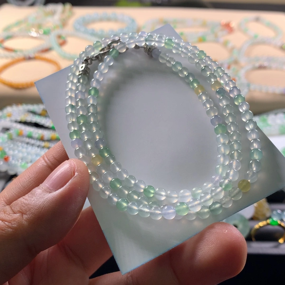 定制翡翠未镶嵌天然缅甸翡翠卡4.1定制不退不换