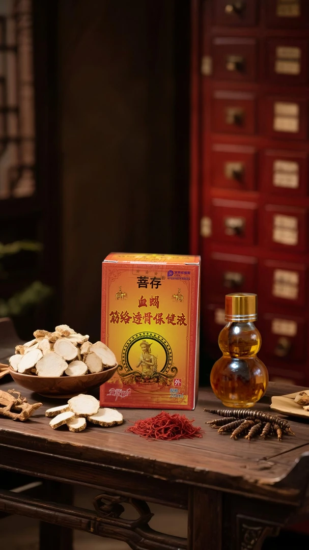 菩存筋络透骨保健液涂抹外用舒缓缓解草本中老年