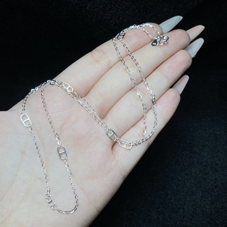 足银银制品 【小北珠宝】足银项链【长度约50cm】10-H3