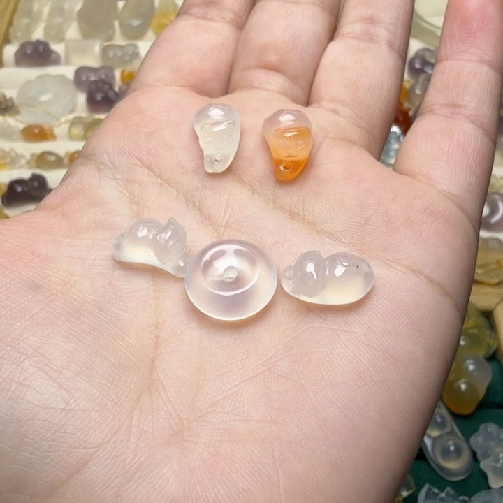 玛瑙/玉髓颈饰未镶嵌Y**.