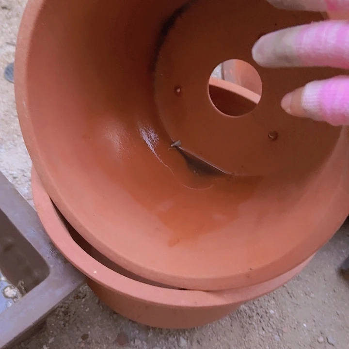 紫砂25/25素面小马花花盆花盆