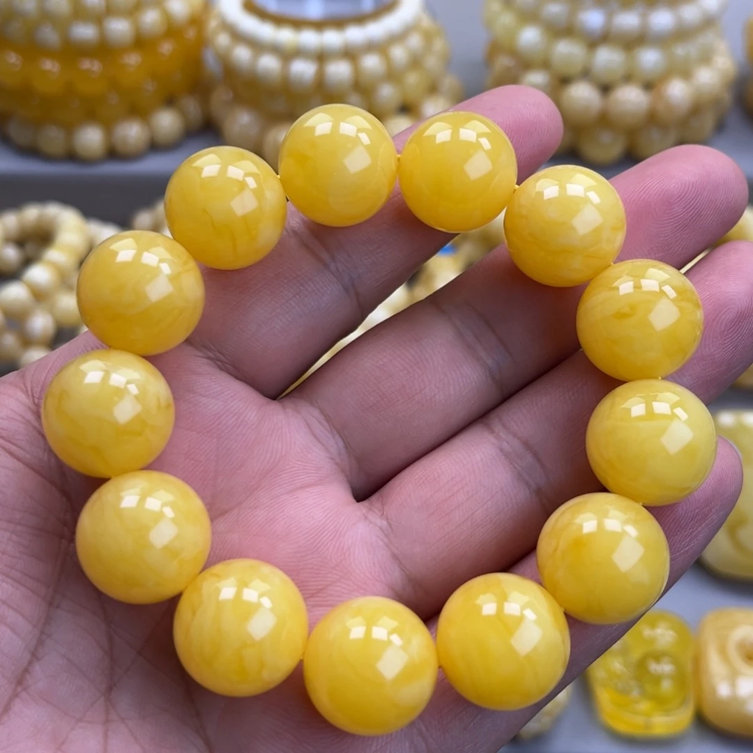 未镶嵌琥珀手链手串