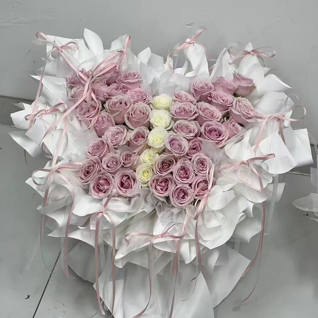 【1帮1】蝴蝶花束神器手打花束diy材料鲜花艺包装定型包花资材