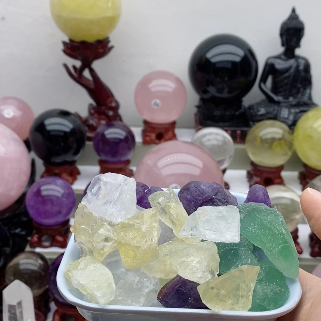紫晶珠宝半成品未镶嵌九****?23