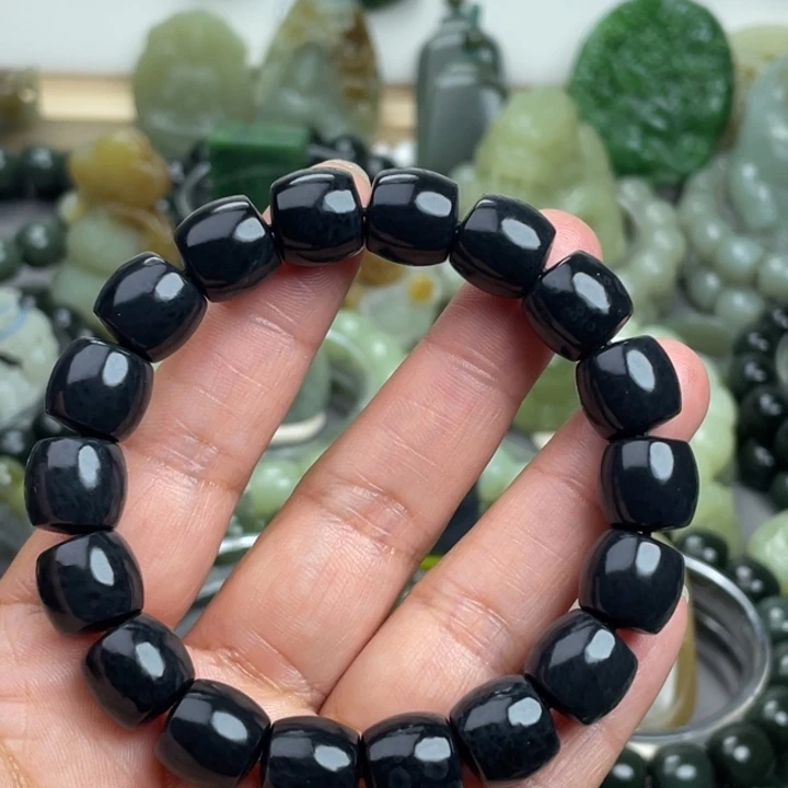 和田玉未镶嵌手串