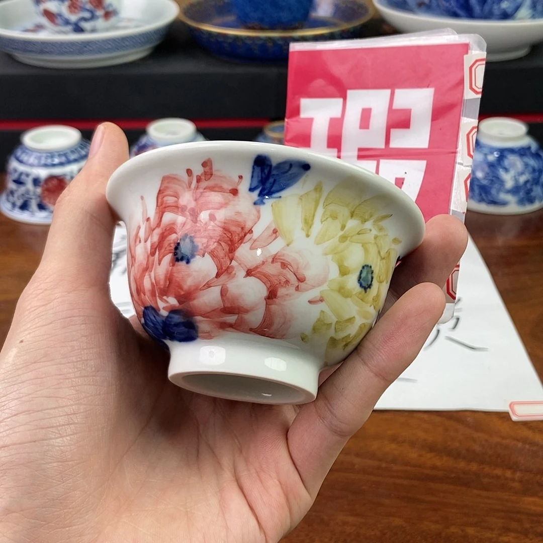 杯景德镇手绘陶瓷艺术