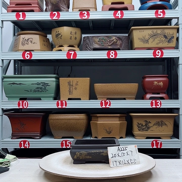 紫砂花盆紫砂花盆