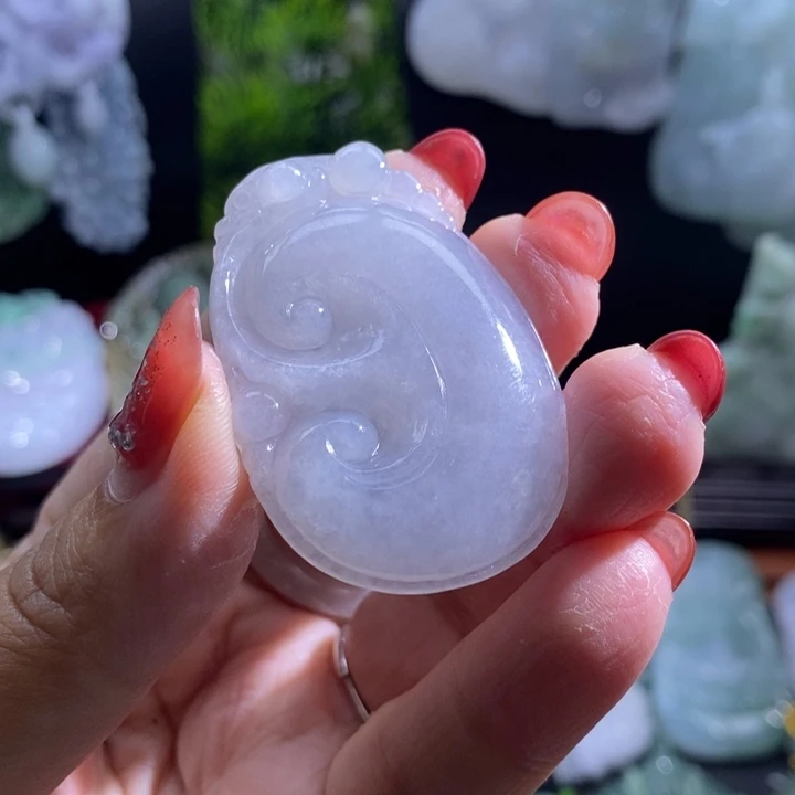 【闪购商品】颈饰未镶嵌翡翠如意