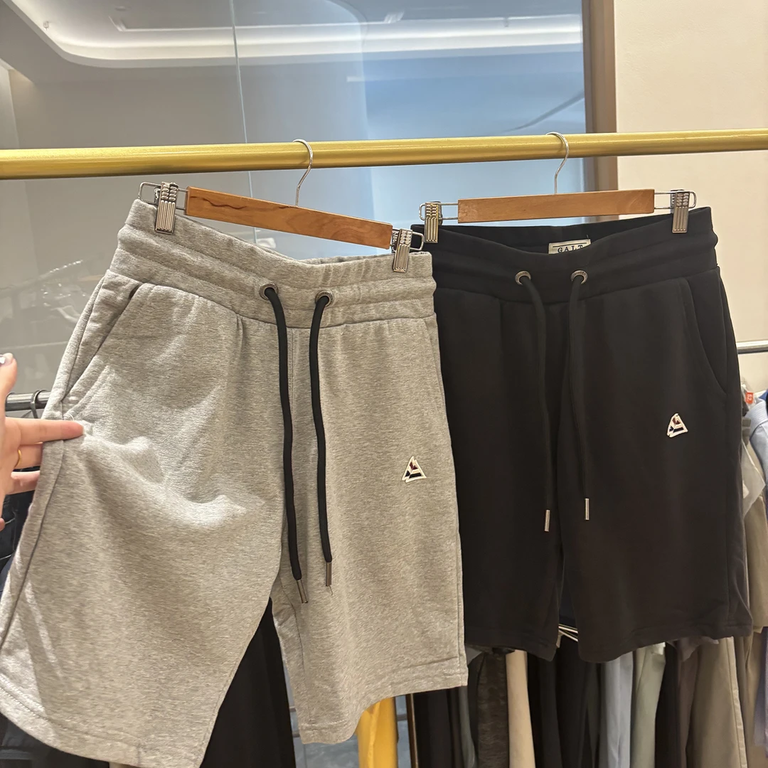 美式轻奢！高克重全棉毛圈！夏季新款男士简约时尚休闲五分裤短裤