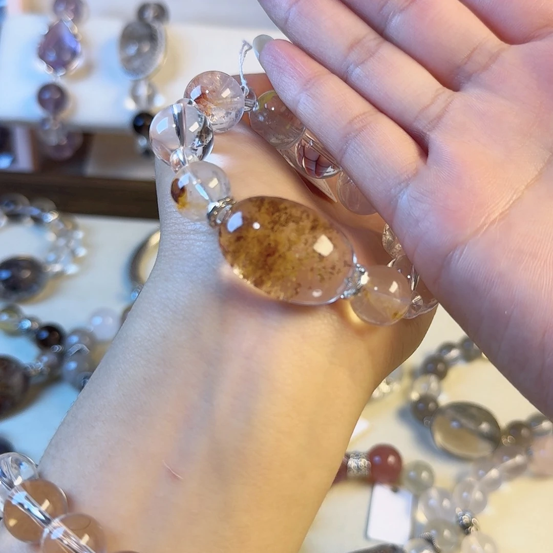 合金手链水晶廊**色尺寸