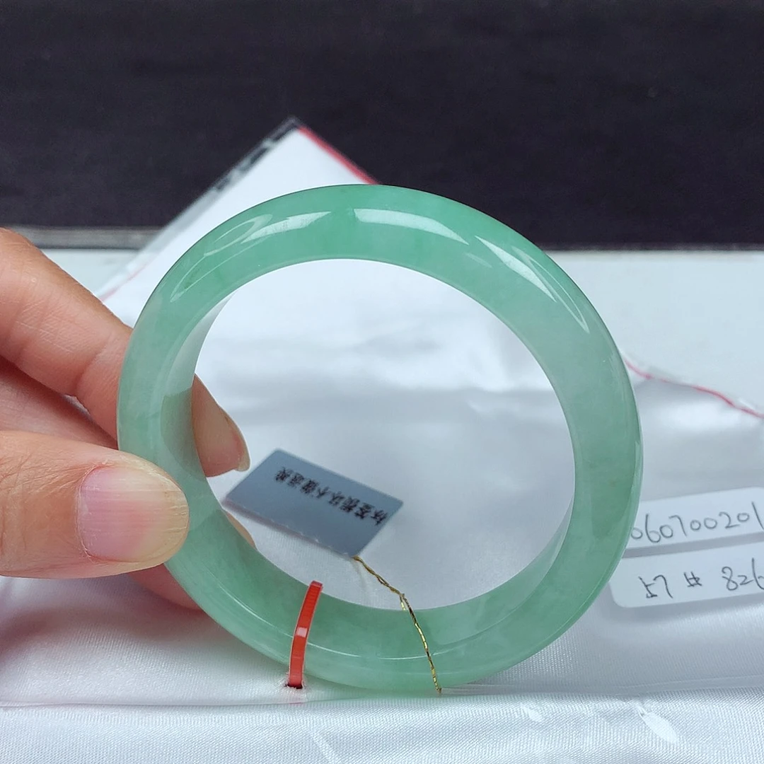 未镶嵌手镯翡翠57圈0201