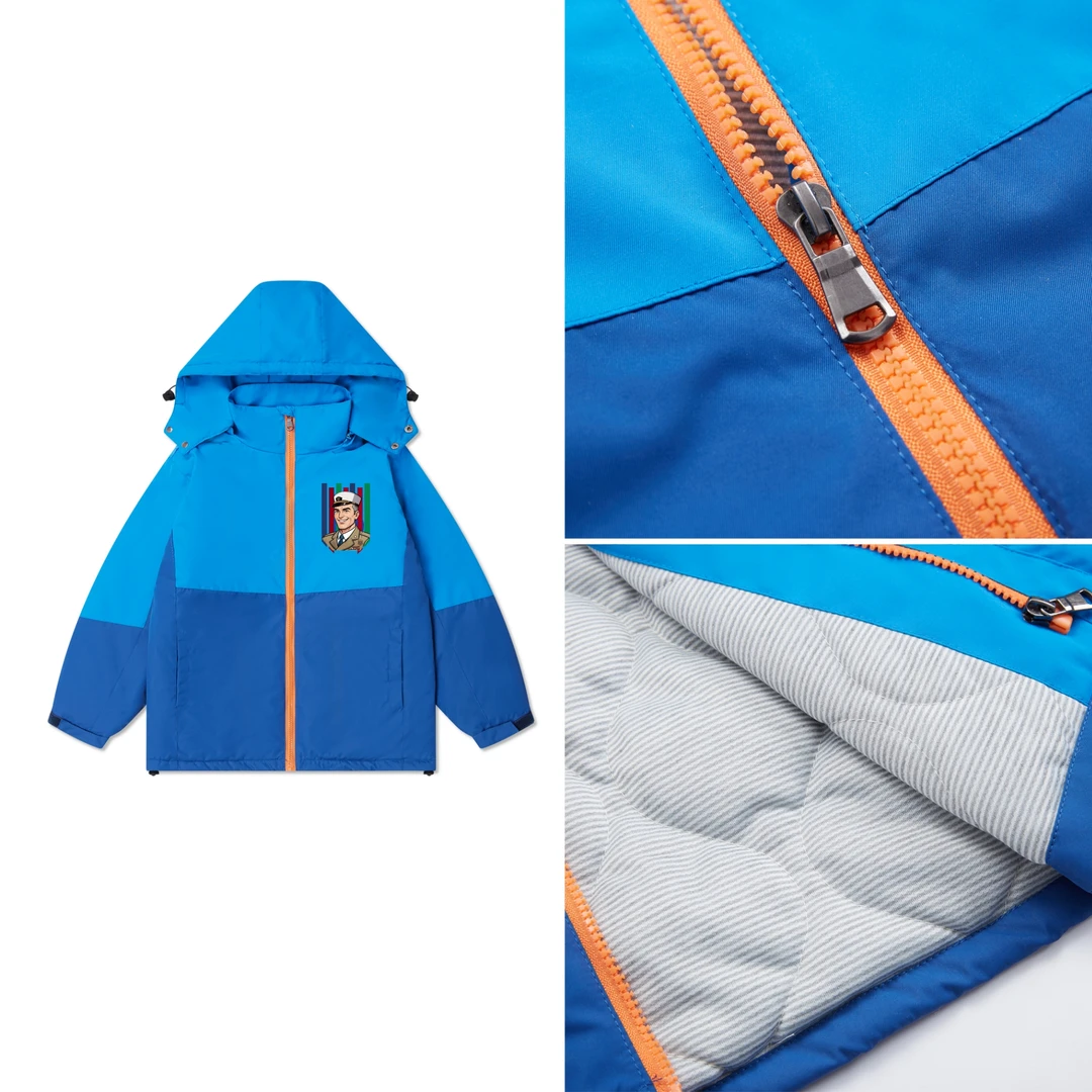 南昌南师附小/铁一小/竞辉学生加厚冲锋衣（上衣＋内胆）NSFX2