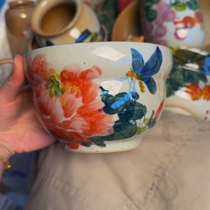 瓷片景德镇陶瓷手工手绘