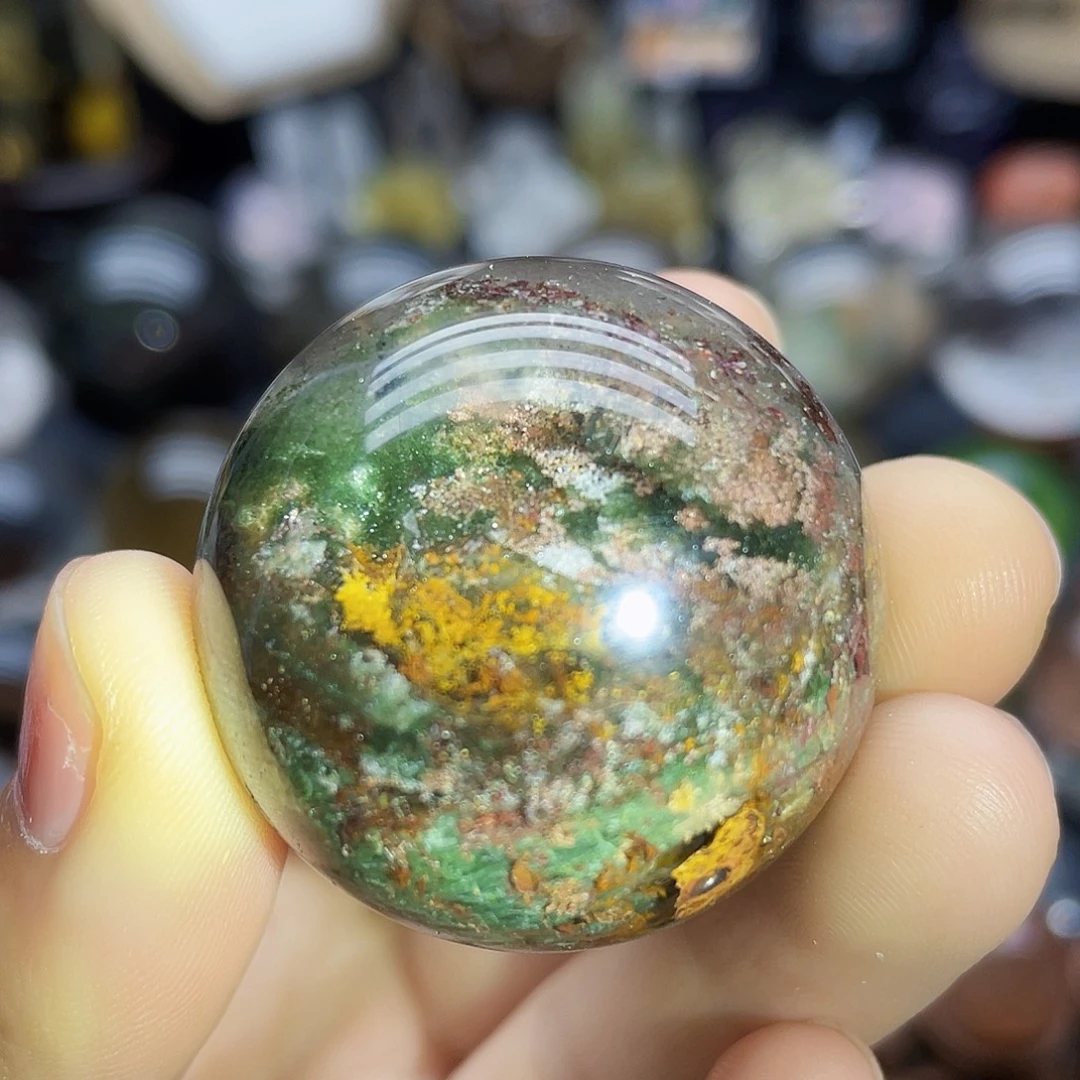 未镶嵌珠宝半成品水晶35.2mm