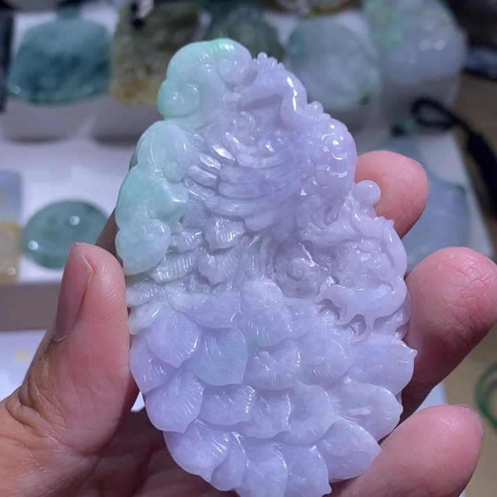 【闪购商品】颈饰未镶嵌翡翠凤凰