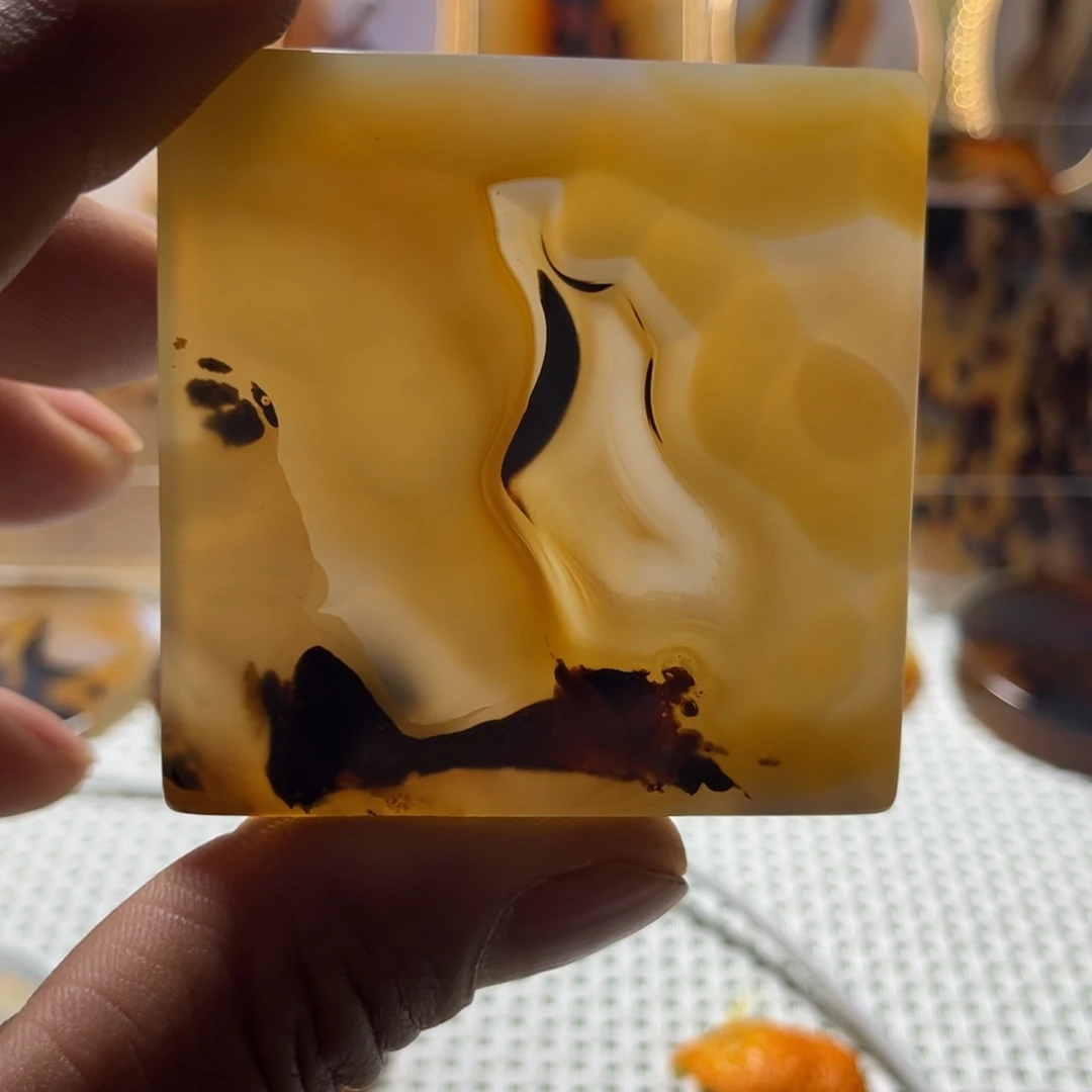 玛瑙/玉髓未镶嵌吊坠(不含链)