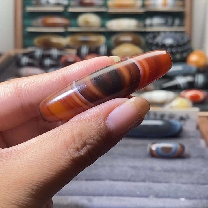 ****者玛瑙/玉髓未镶嵌吊坠(不含链)