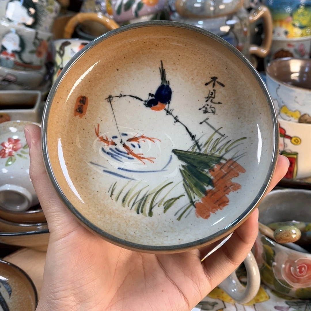 景德镇手工手绘杯