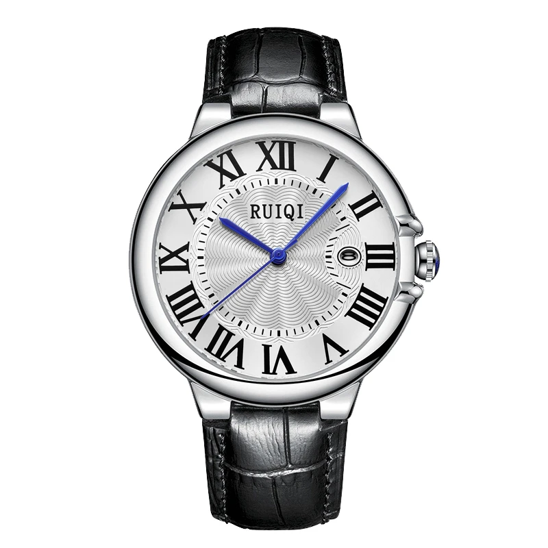 【米拉专属】瑞士品牌RUIQI全新经典百搭汽球系列男士轻奢腕表 6611