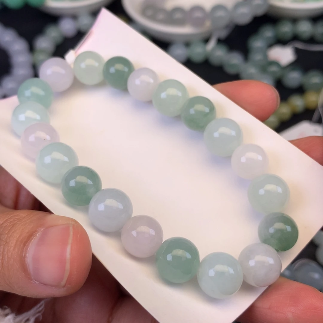 翡翠未镶嵌颈饰天然缅甸翡翠A货卡10