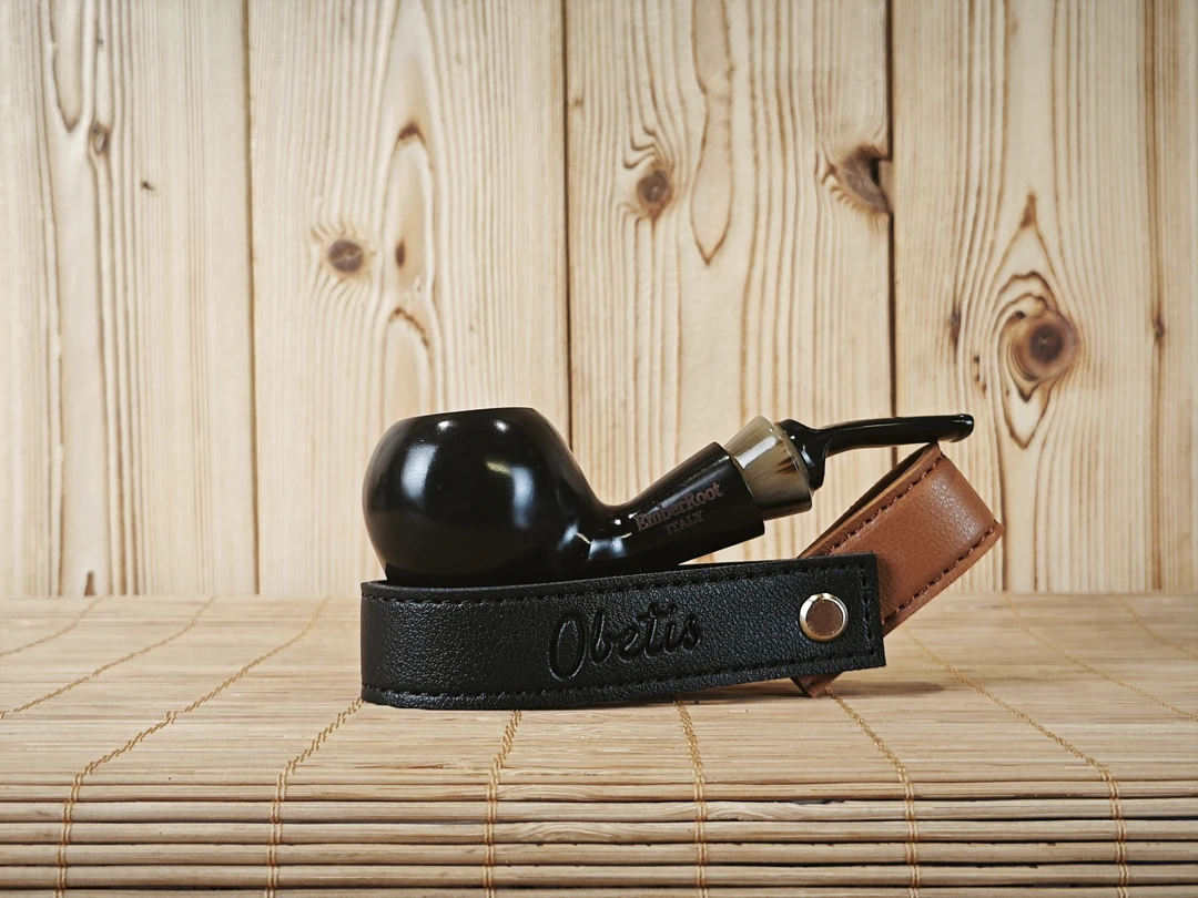 余烬-RE0012K意大利石楠木标准龙抓蛋烟斗