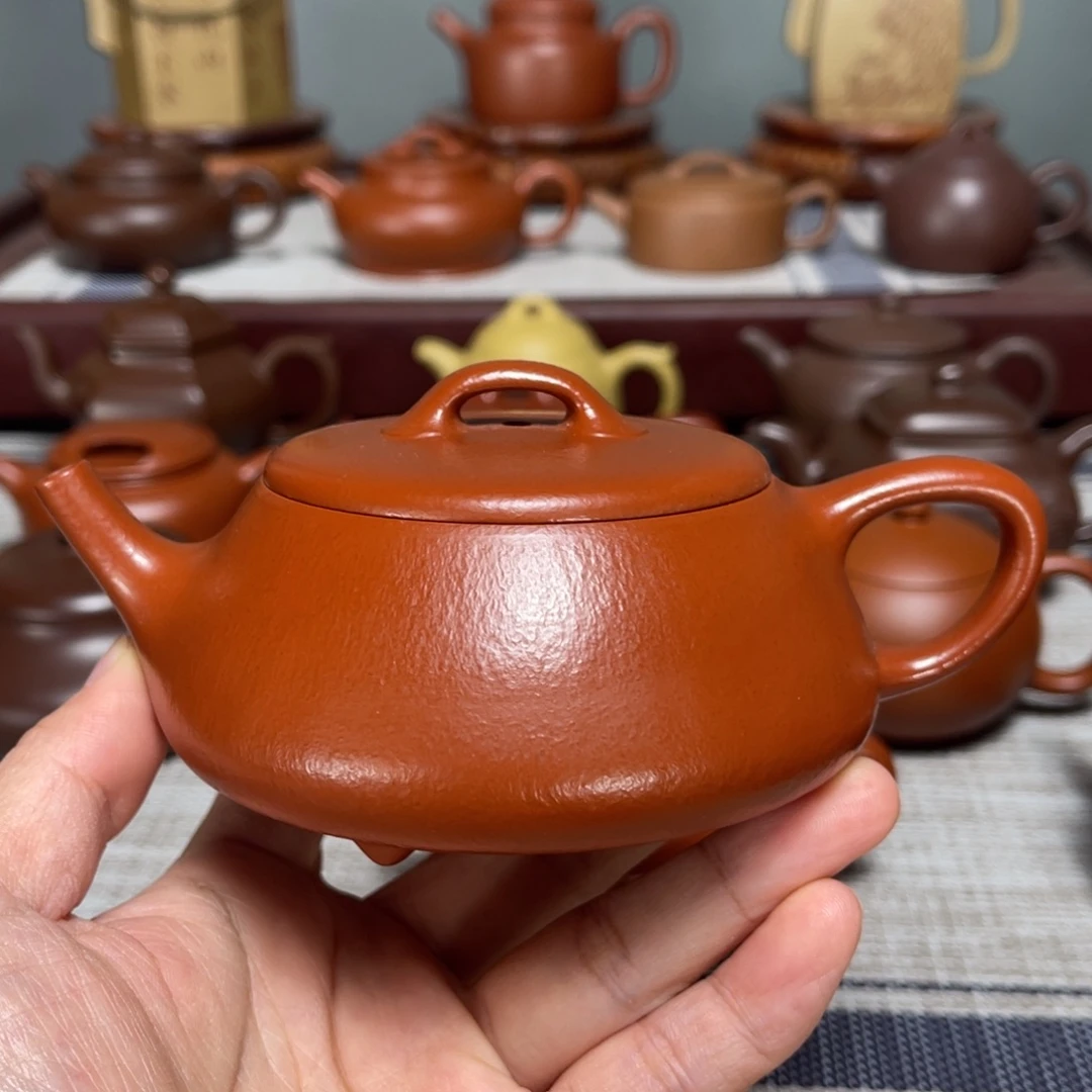 紫砂茶壶全手工制作逸瓢