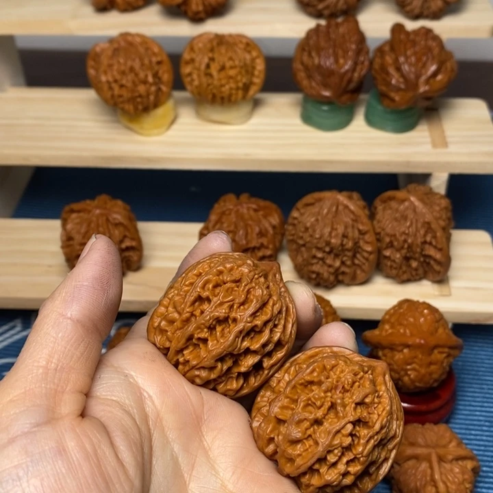 爹***文玩核桃把件小众