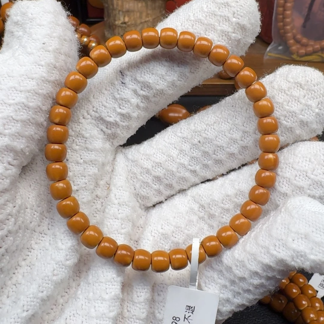 手串/手链橄榄核6.1老挝核尖单圈微白