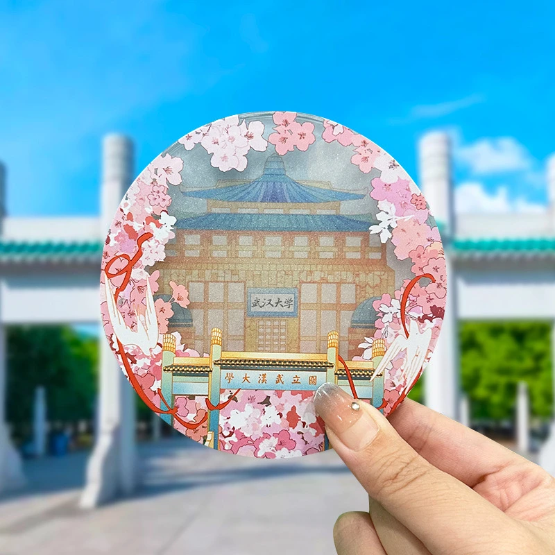 流沙冰箱贴定制流麻卡通