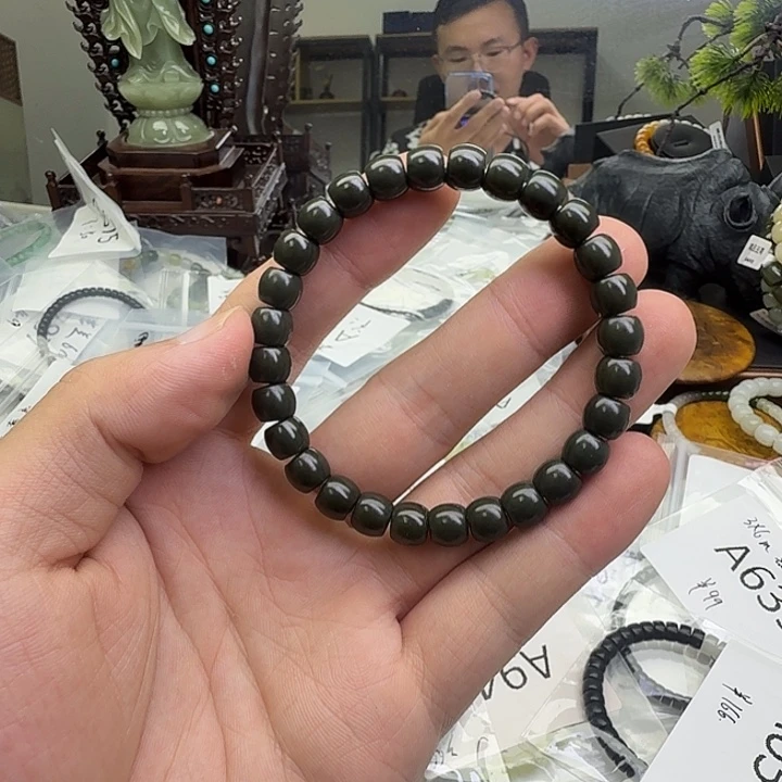 未镶嵌手串和田玉