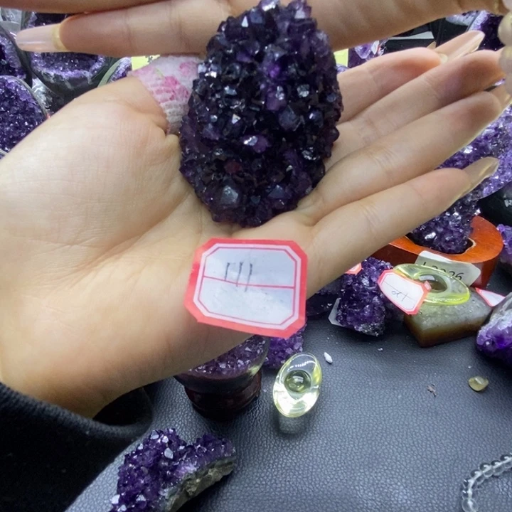 未镶嵌珠宝半成品紫晶111