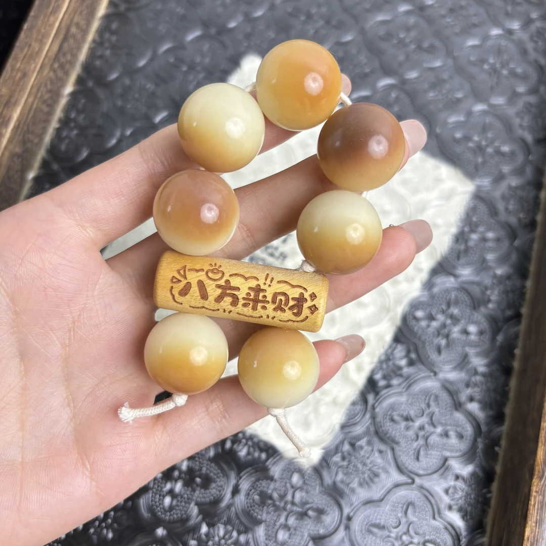 【奇逸20mm】菩提根炭烧大圆珠手捻CP023-2624