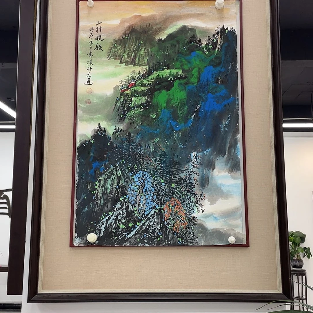 国画凌行志老师手绘精品国画