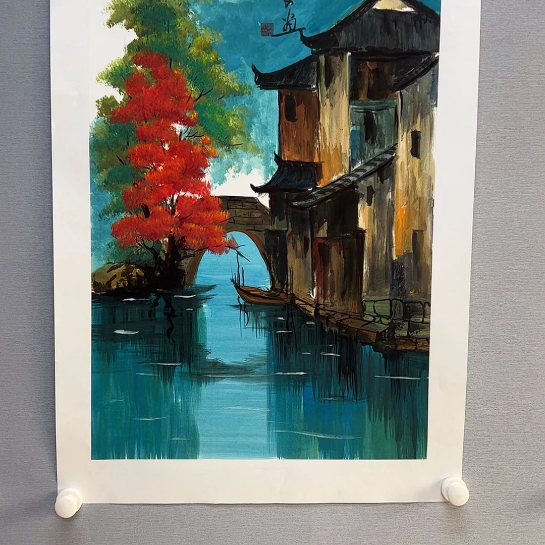 国画亲笔手绘原创作品