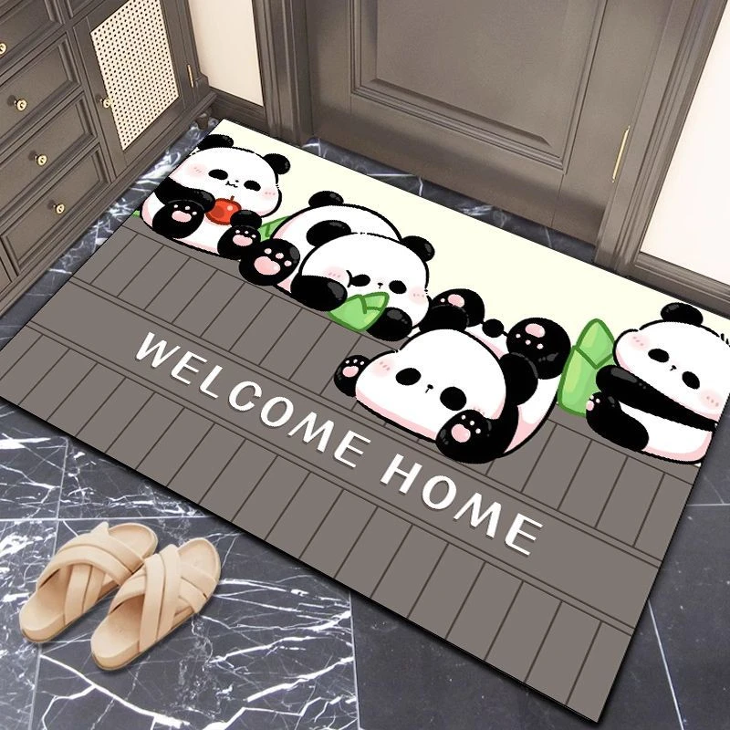 ins入户地垫硅藻泥家用大门耐脏防滑地毯可裁剪门垫进门耐磨脚垫