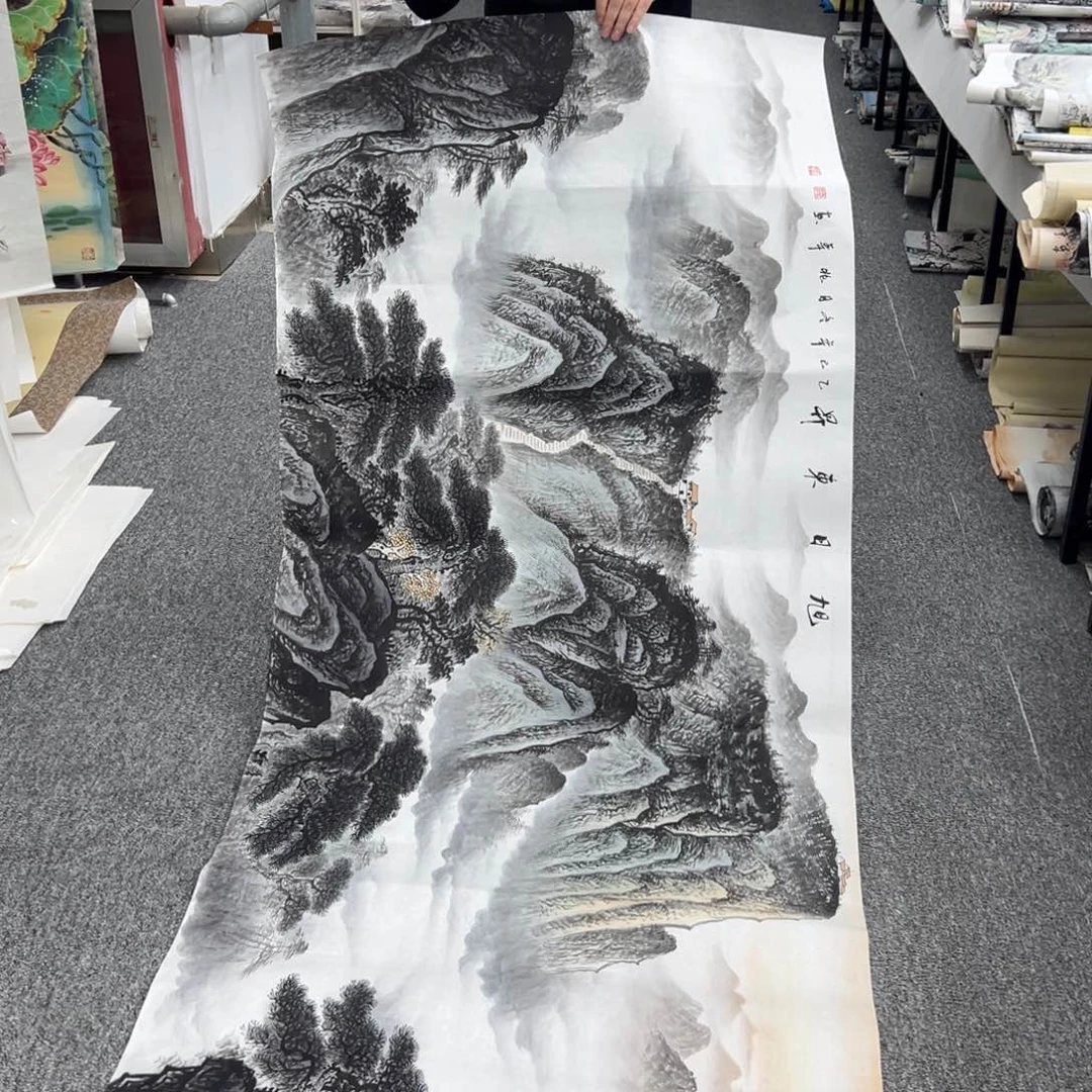 国画卖字画的小老板