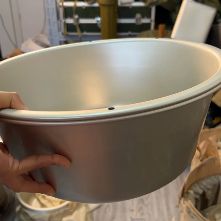 小***草厚款铝合金盆5个34cm