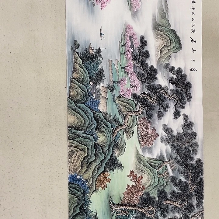 国画国画作品欣赏。国画